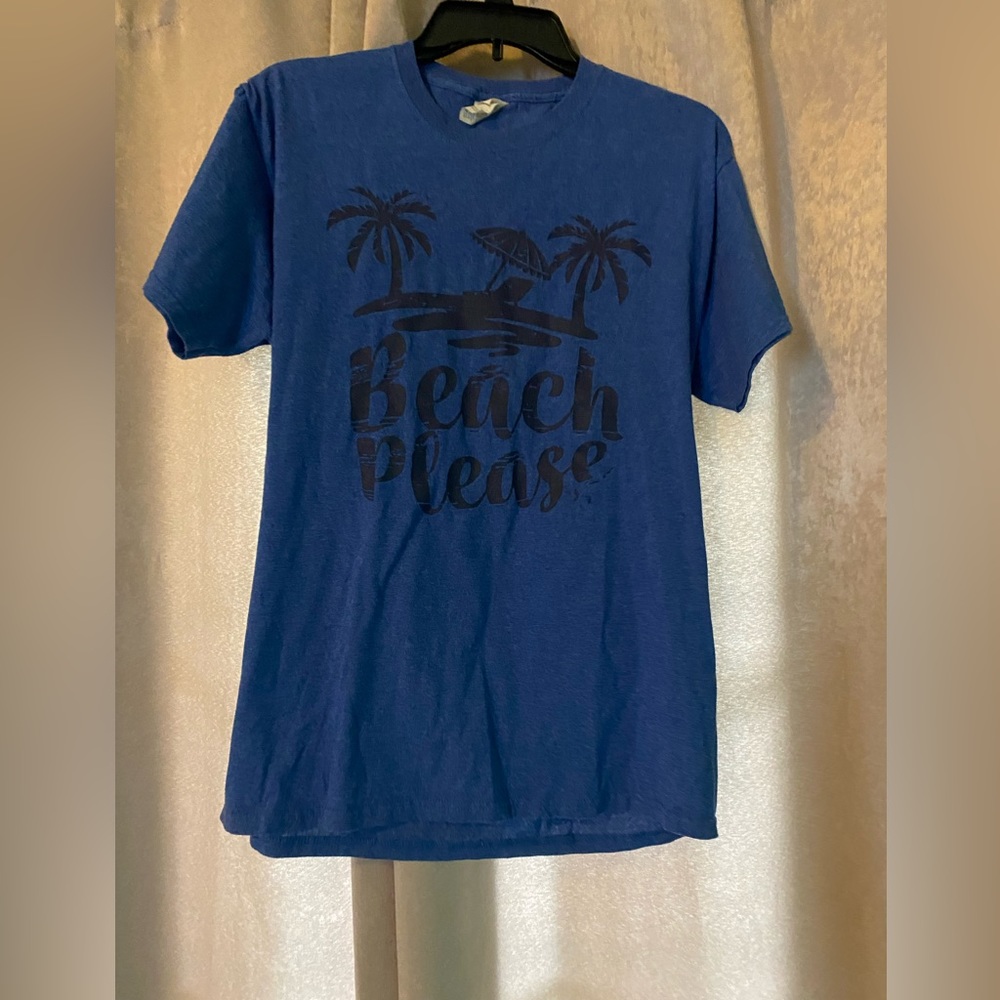 Women’s “Beach Please” T-shirt— Size M